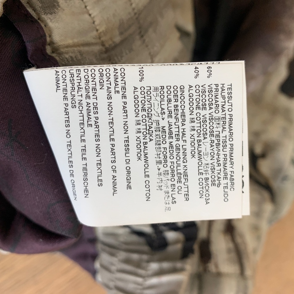 Vivienne Westwood Brand New 2019 Brand New Silk Chinese Pants - Insane Print - Picture 5 of 14